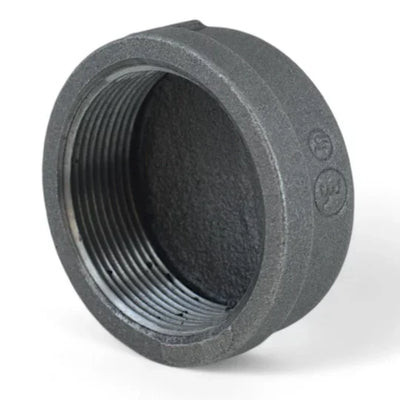 Capac din fonta neagra cu filet FI