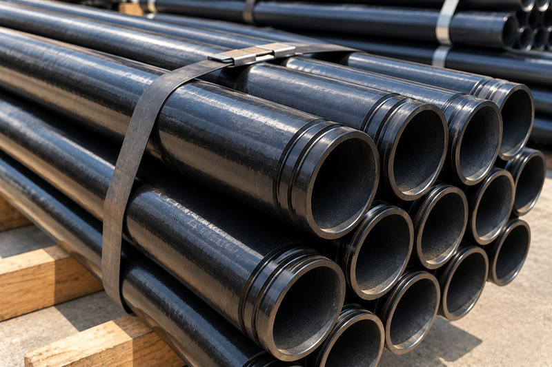 Grooved black welded pipe