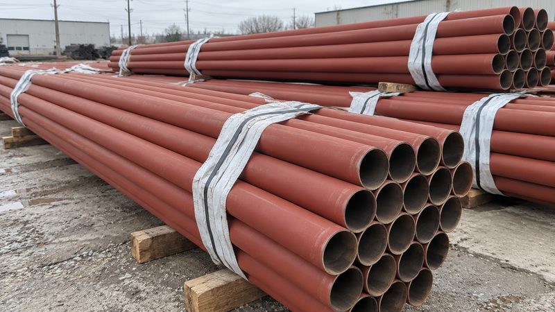 BLACK WELDED PRIMED AND THREADED PIPE