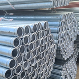 Galvanized welded steel pipe, grooved