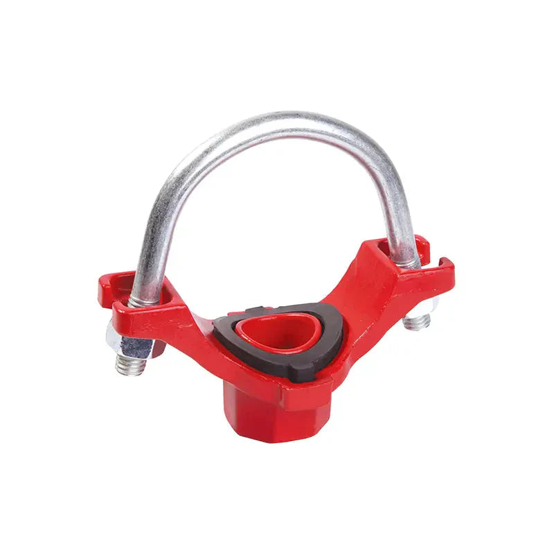Teu mecanic canelat, u-bolt, rosu