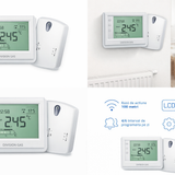 Termostat programabil wireless DG909 RF pentru control precis si confort termic