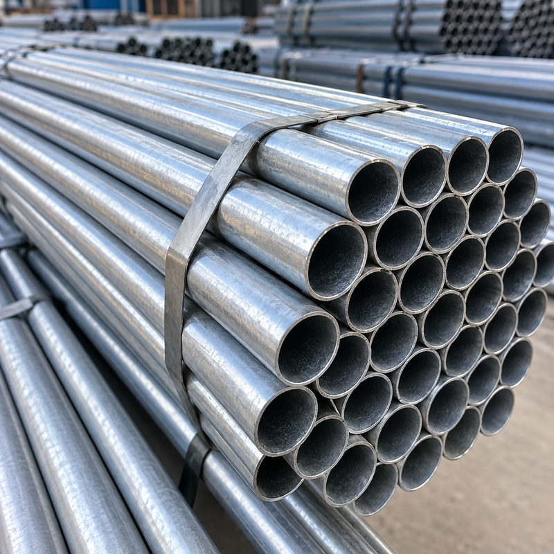 Galvanized steel pipe