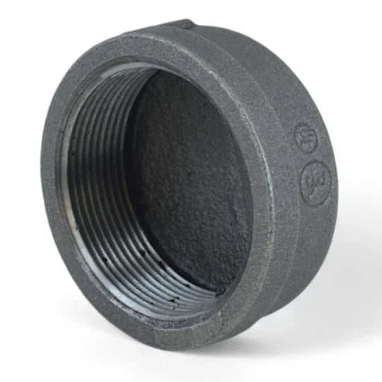 Capac din fonta neagra cu filet FI