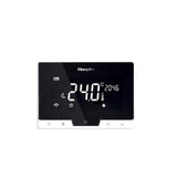 Termostat inteligent wireless Homplex 19 negru programabil pentru centrala