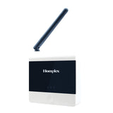 Termostat inteligent wireless Homplex 19 negru programabil pentru centrala