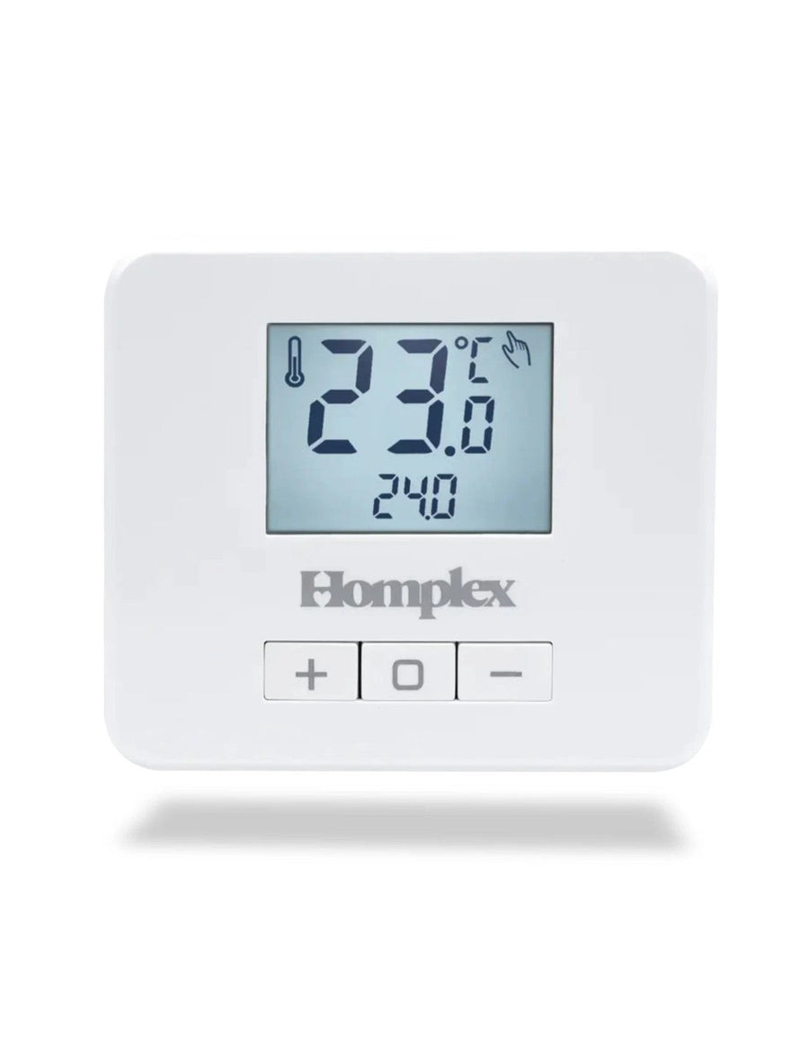 Termostat centrala wireless neprogramabil Homplex EVO X RF alb